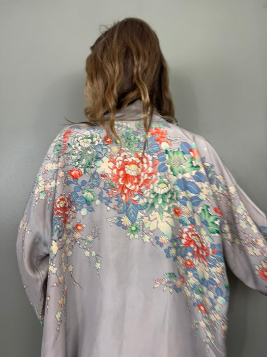 Apollo, 40s Japanese silk kimono