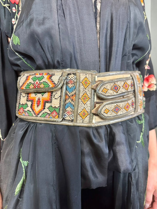 Octavia, rare 19thC beaded belt