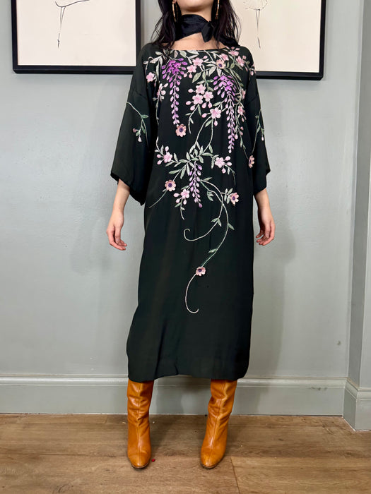 Fenn, reworked 30s Japanese kimono dress