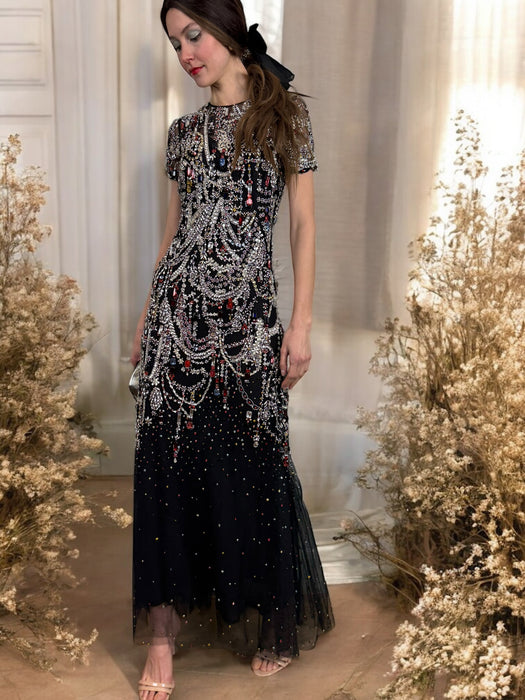 Alexander McQueen, 2019 Runway Couture jewelled dress