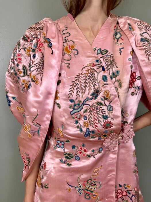 Thelma, 20s silk embroidered Oriental jacket