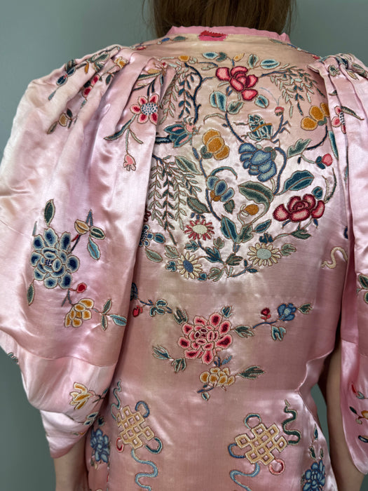 Thelma, 20s silk embroidered Oriental jacket